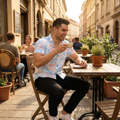 Printed Rayon Casual Shirt