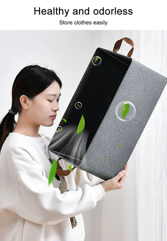 Flexi Fold Large Cloth Basket (Pack of 2)