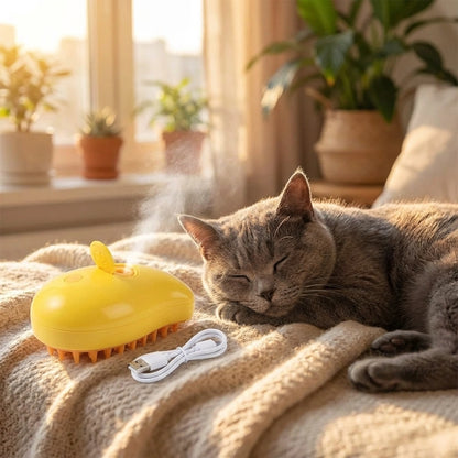 3-in-1 Steamy Pet Brush