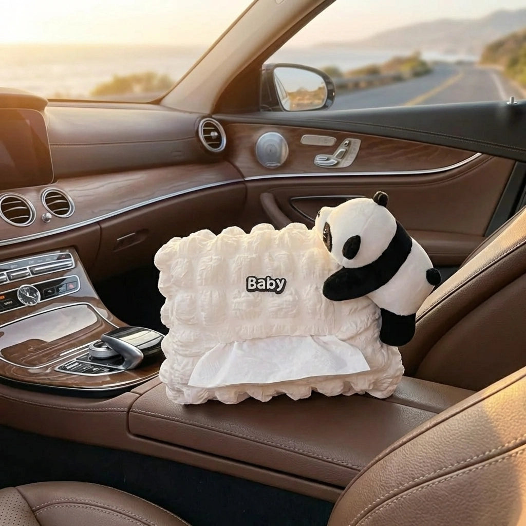 Cute Panda Tissue Holder