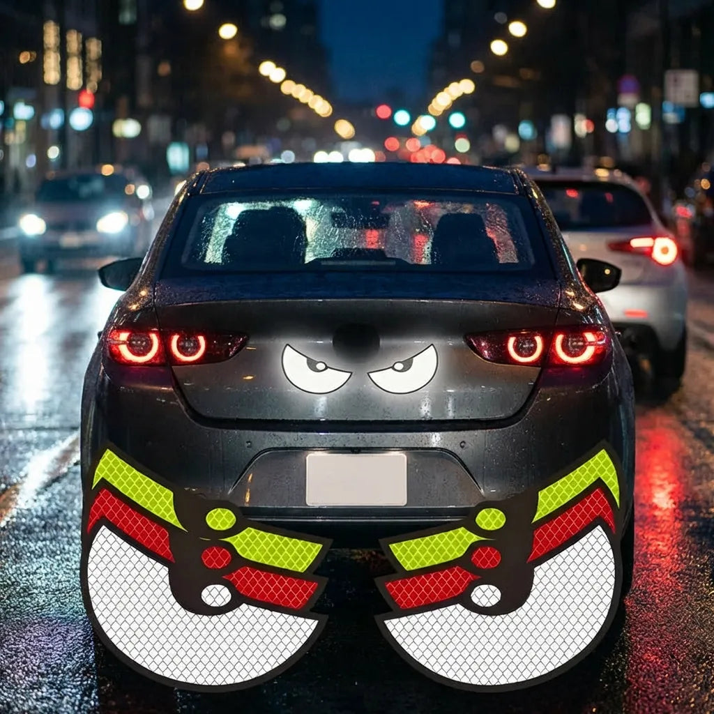 Monster Eyes Reflective Stickers