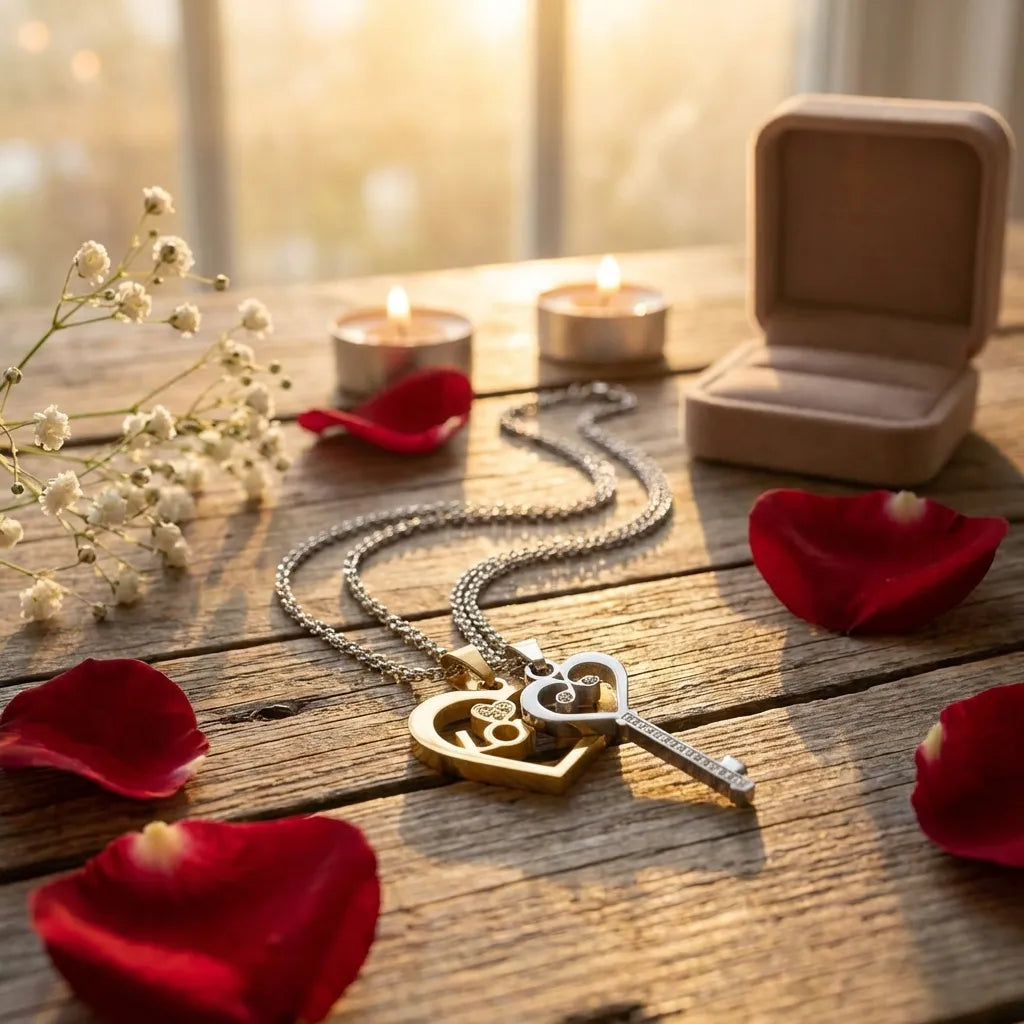 2 Piece Joining Couple Pendants