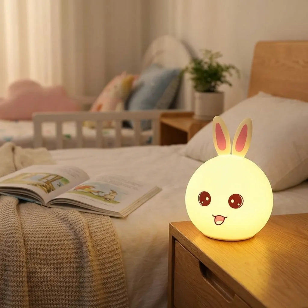 Rabbit Silicone Touch Sensor Night Light