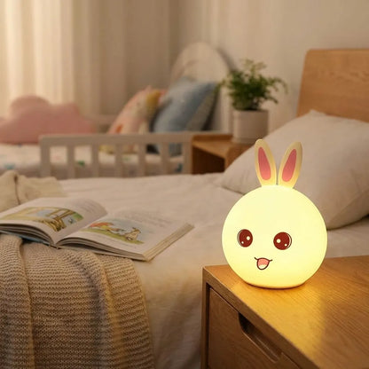 Rabbit Silicone Touch Sensor Night Light