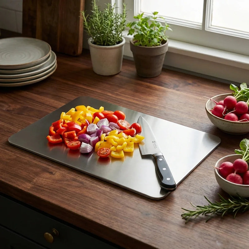 Board Stainless Steel Cutting Board