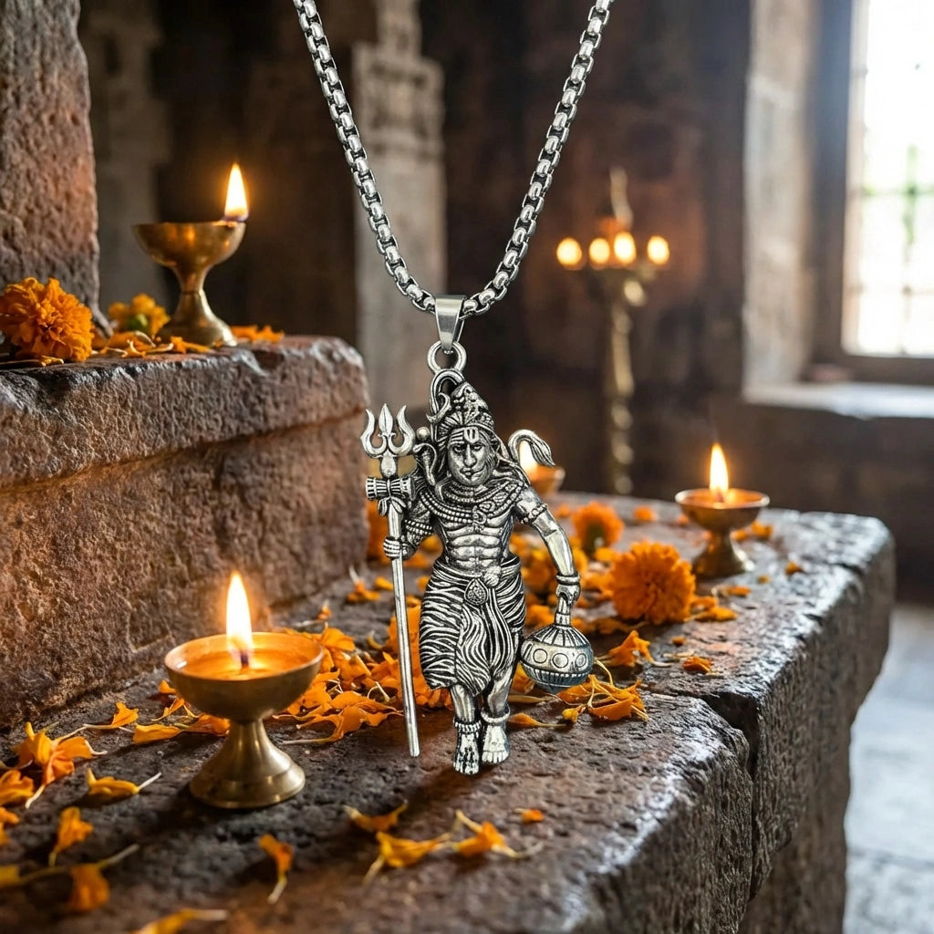 Divine Shiva Locket With Chain