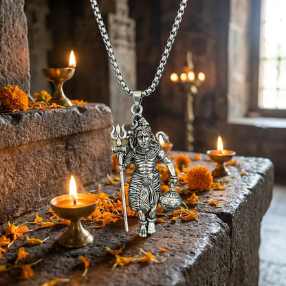 Divine Shiva Locket With Chain