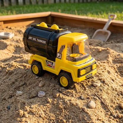 Friction Powered Oil Tanker Toy