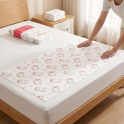 3 in 1 Disposable For Travel Printed Bed Sheet