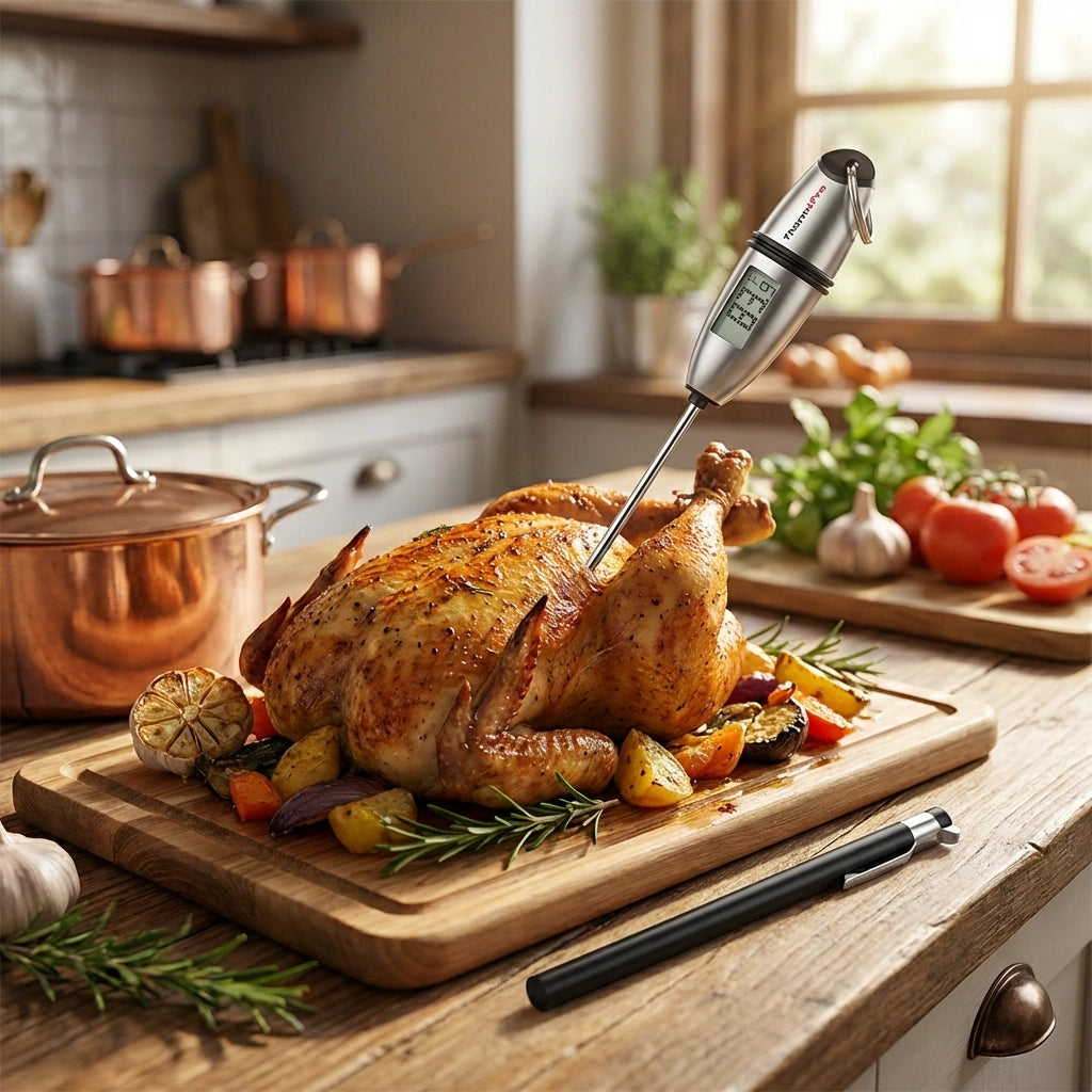 Stainless Probe Kitchen Food Meat Thermometers