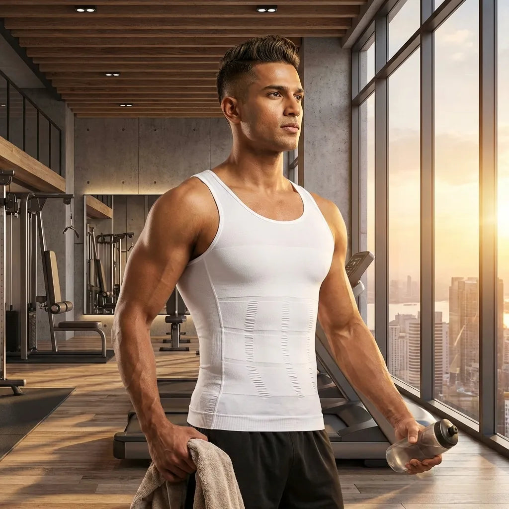 Men's Solid Compression Flexvest