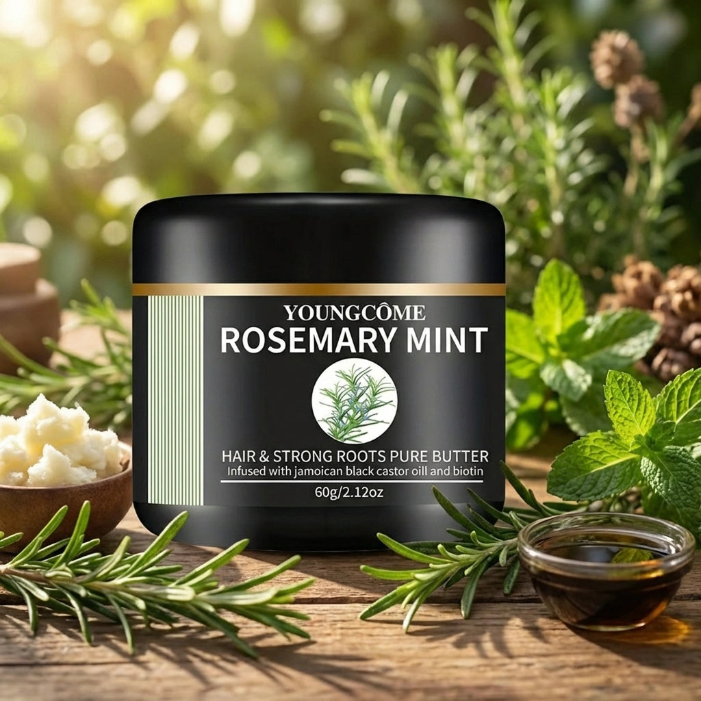 Rosemary Mint Hair Butter Cream (pack of 2)