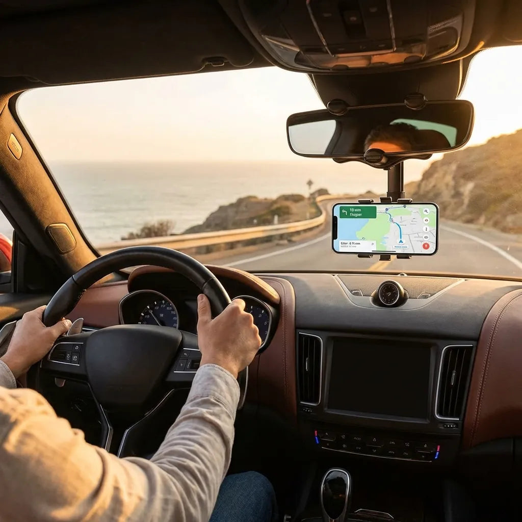 Mirror Mobile Phone Holder for Car