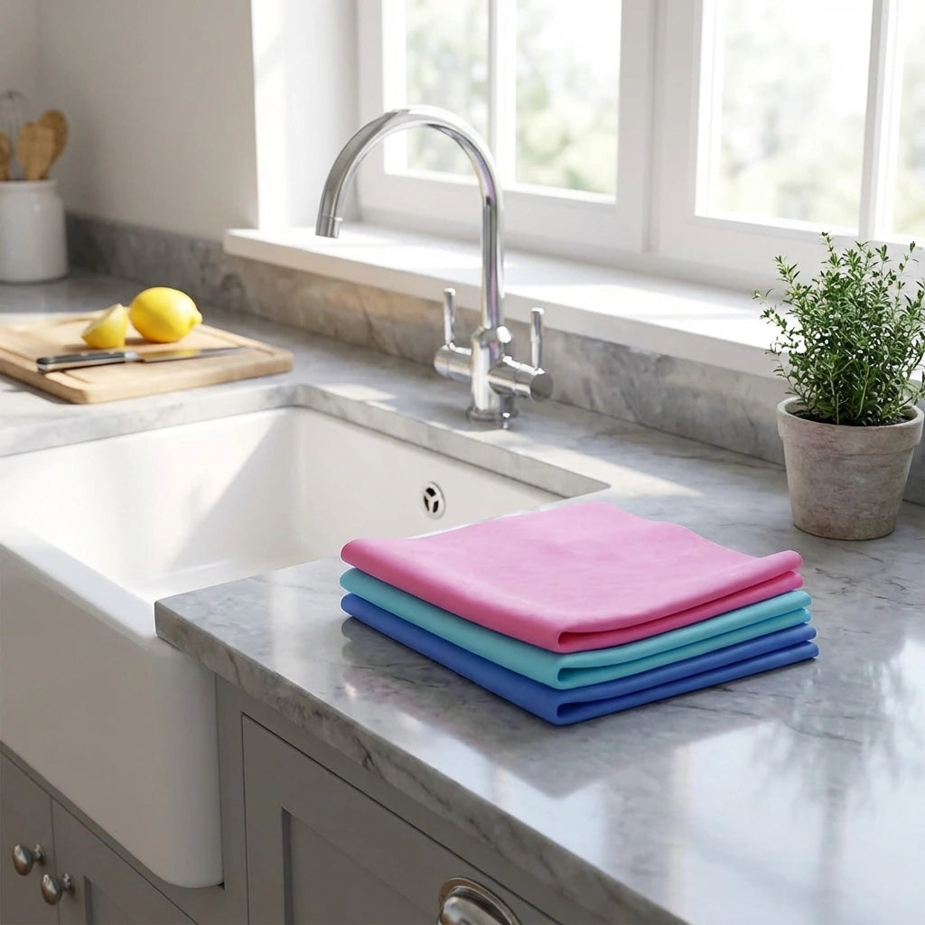 Water Absorbent Cloth for Multipurposer (Pack of 3)