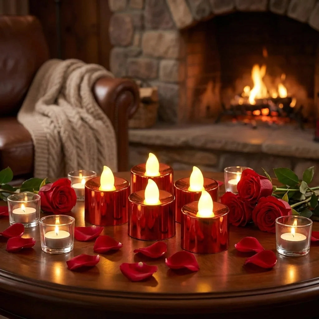Flameless LED Tea Light Candles
