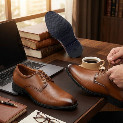 Versatile Tan Casual Shoes