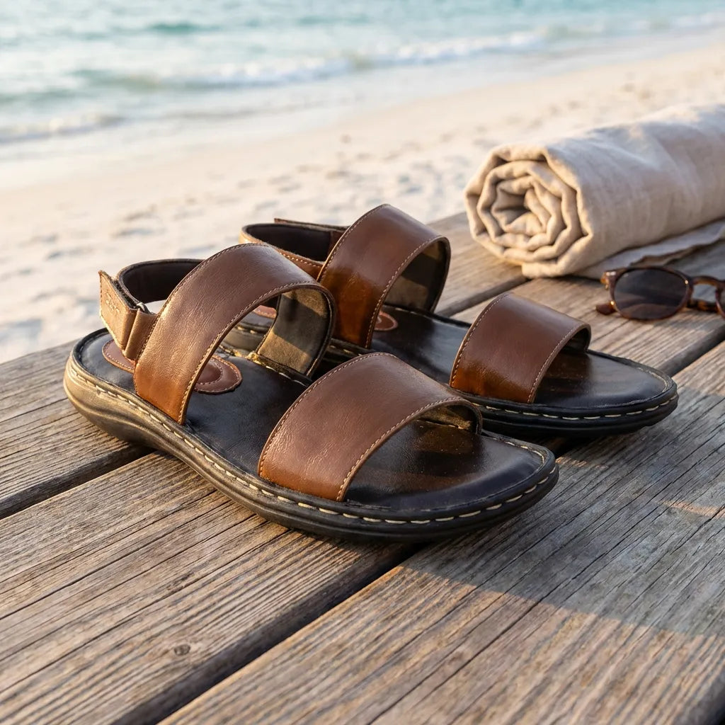 Lightweight Comfort Slip-On Sandals