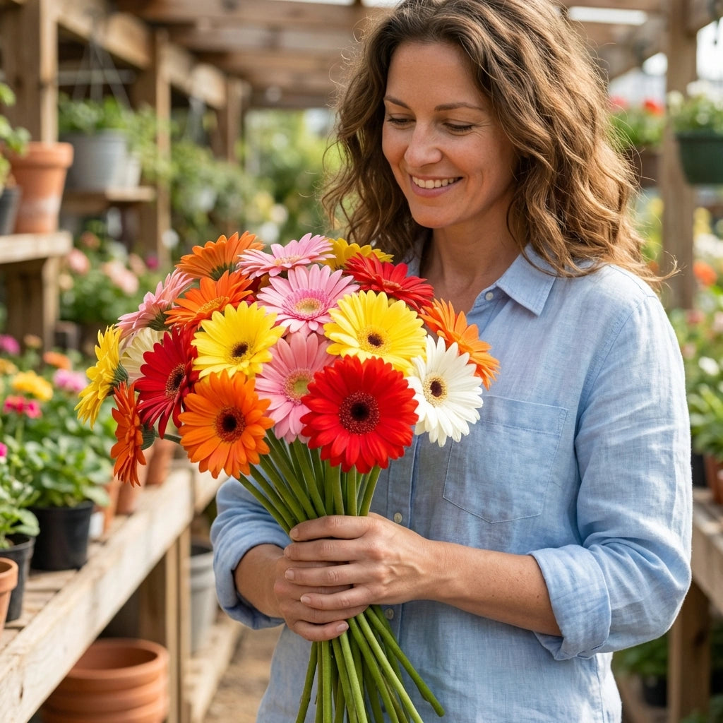 Gerbera Mix Flower Seeds