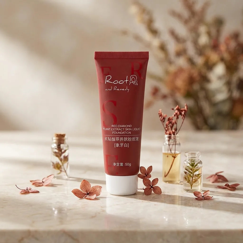 Red Diamond Plant Extract Skin Liquid Foundation 50g Pack of 1
