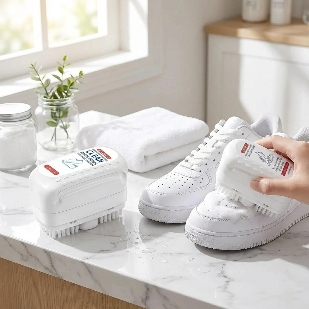 Dual-Sided Shoe Cleaning Brush