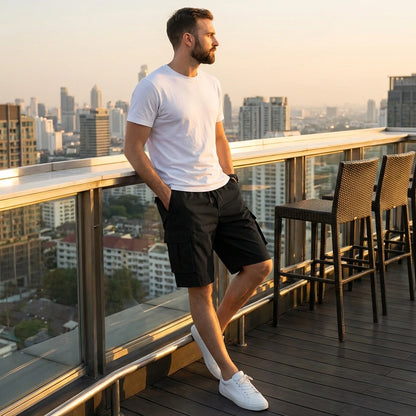 Men’s Cargo Shorts Trio