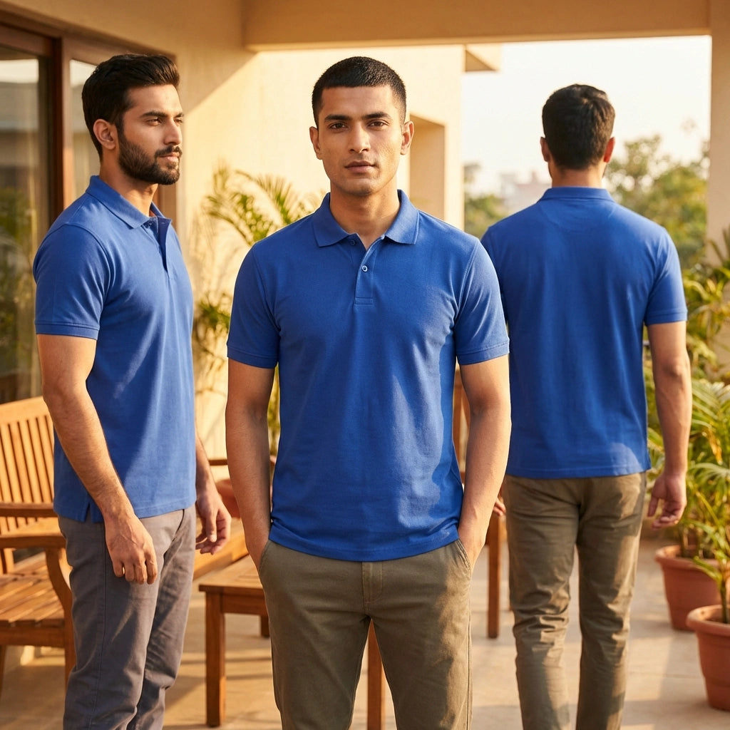 Men’s Royal Blue Polo Tee