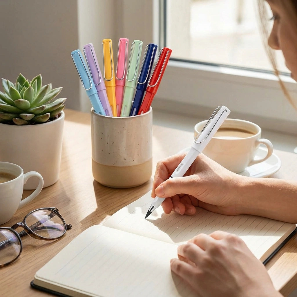 Reusable and Erasable Metal Writing Pens