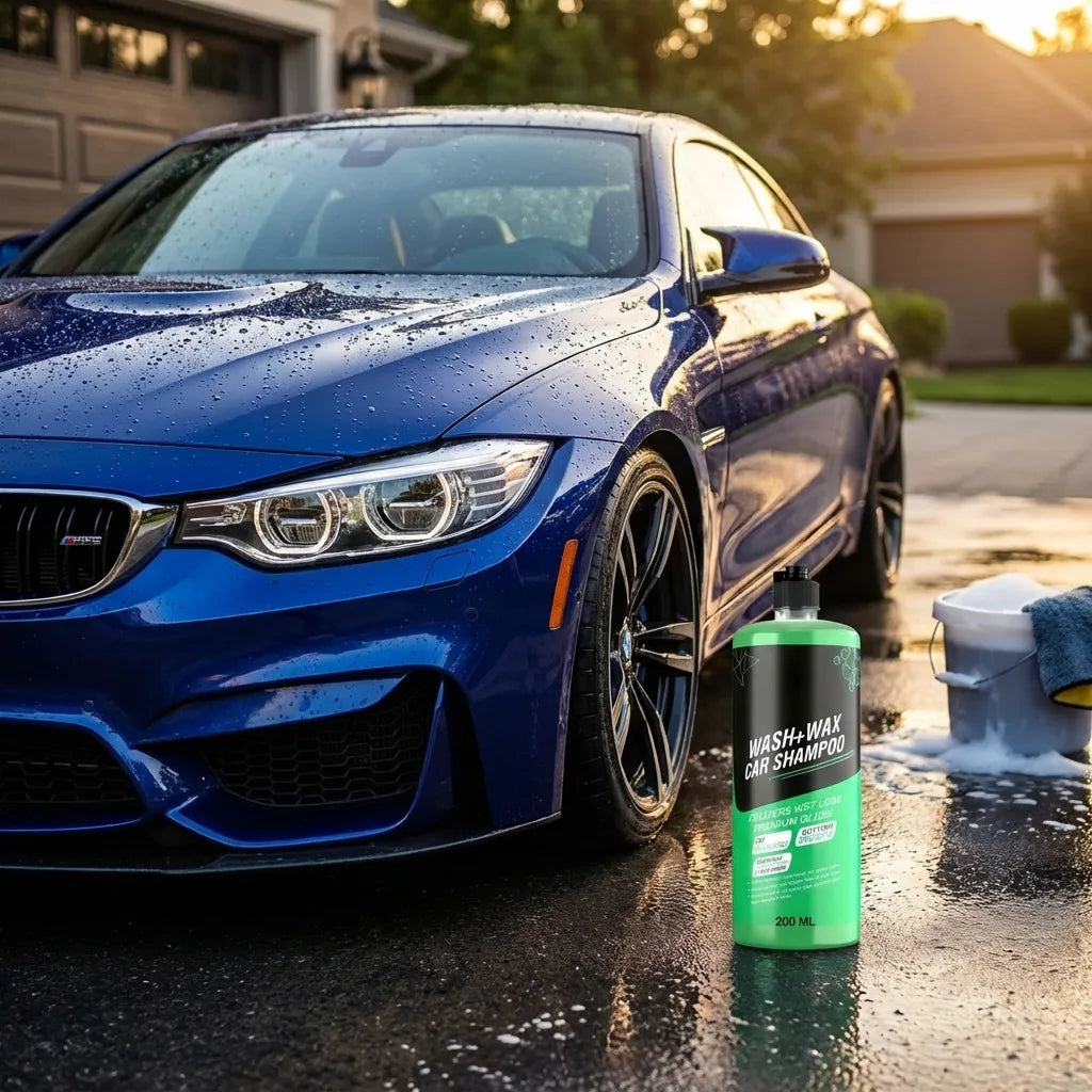 Wash & Wax Car Shampoo