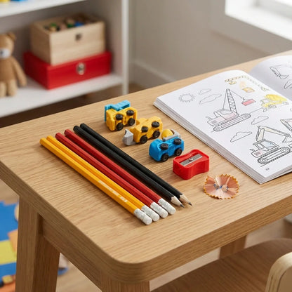 Construction Truck Stationery Set