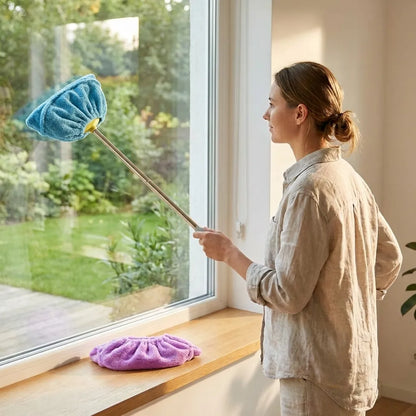 Broom Covered Dust Mop Pack of 2