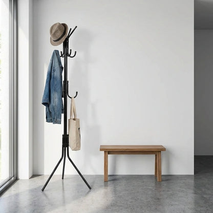6 Hook Coat Hanger Clothes Stand Hanging