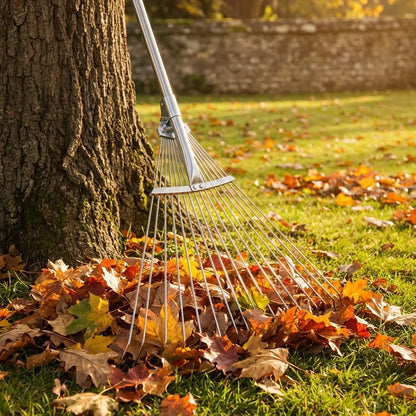 Telescopic Stainless Steel Garden Rake