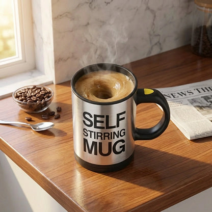 Auto-Stirring Smart Coffee Mug