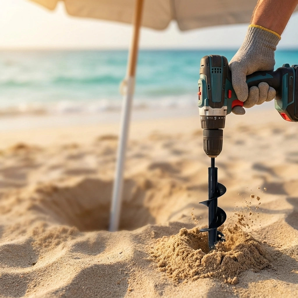 Spiral Hole Non Slip Earth Drill