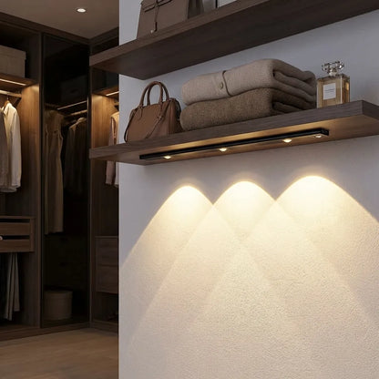 LED PIR Motion Sensor Cabinet  With USB Rechargeble