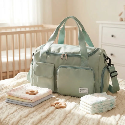 Duffle Bag with Shoe Compartment