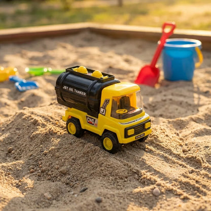 Friction Powered Oil Tanker Toy