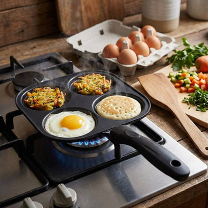 4 Hole Non-Stick Pan