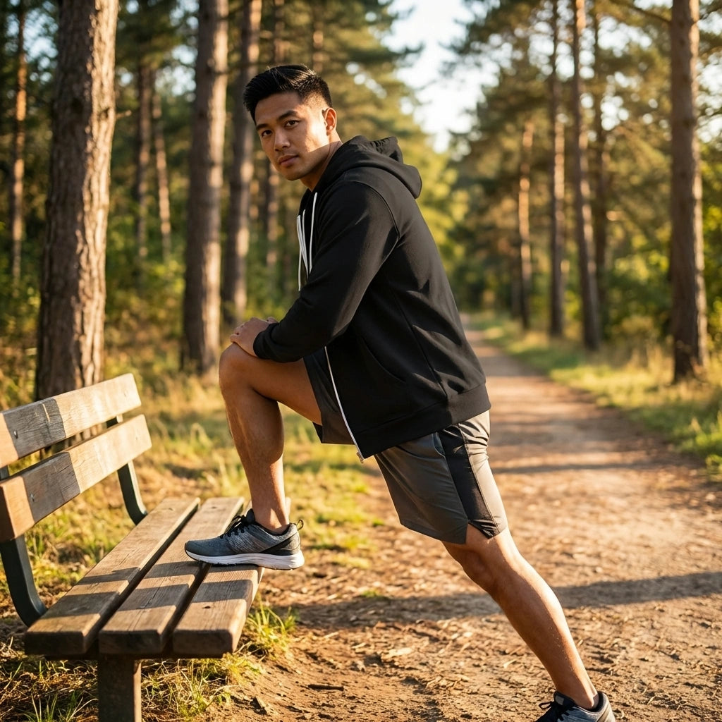 Slim Fit Printed Hoodies