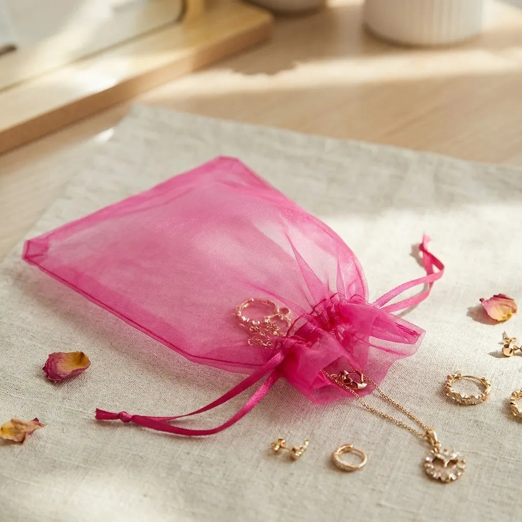 Organza Gift Bags Small Mesh
