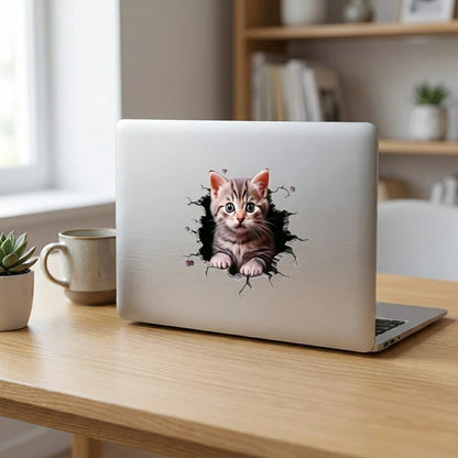 Durable Cat Pattern Car Sticker