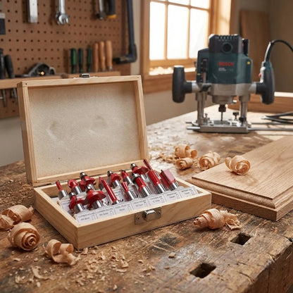 Router Bit Set (12/15pcs)