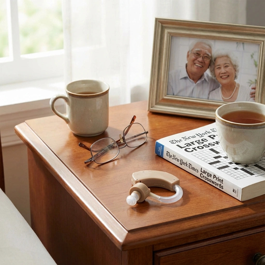 Lightweight Behind-the-Ear Sound Amplifier
