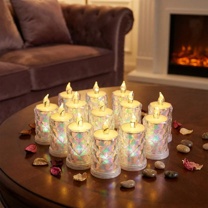 Flickering LED Tealight Candles