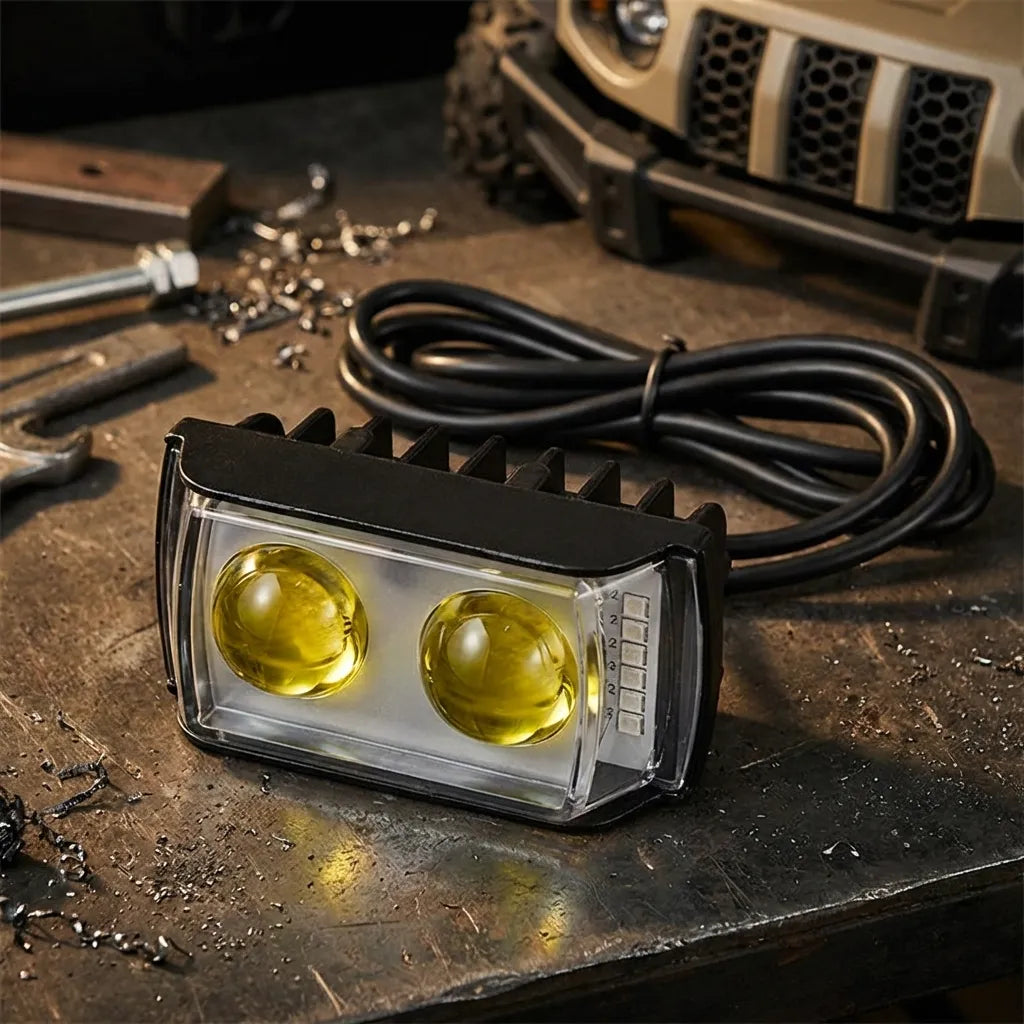6 Mode Led Spotlight Universal Mini Fog Light