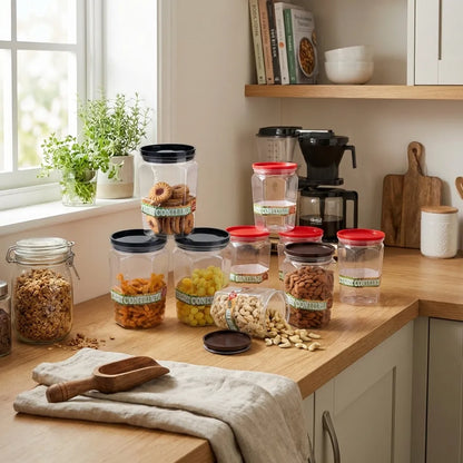 Air Tight Storage Containers (6 Pcs)