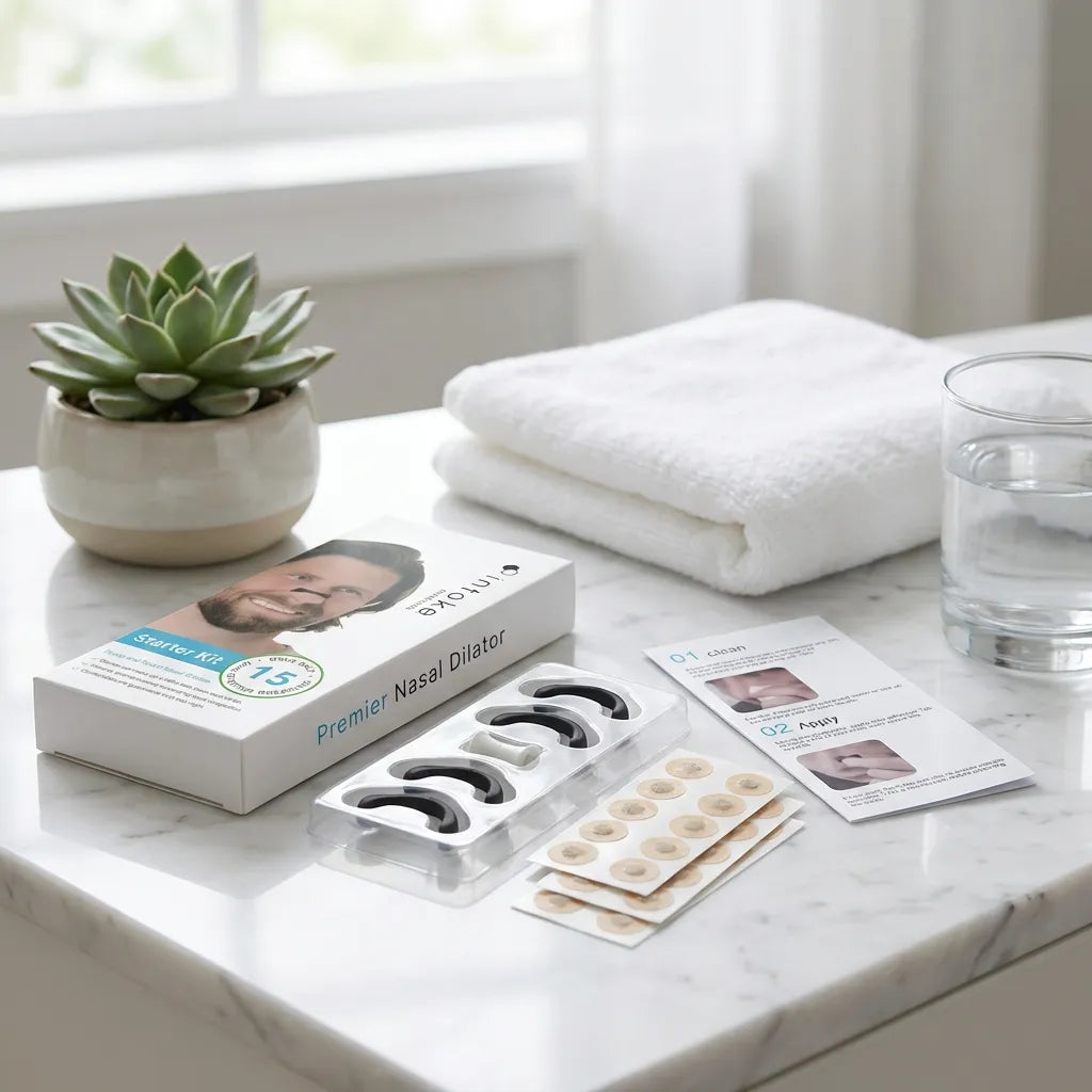 Magnetic Nasal Breathing Strips