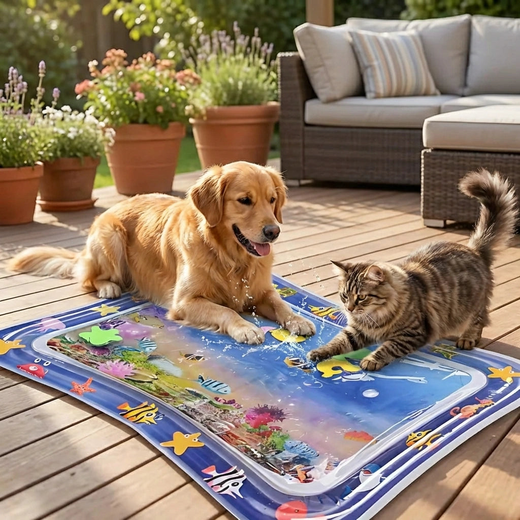 Pet Water Sensory Play Mat