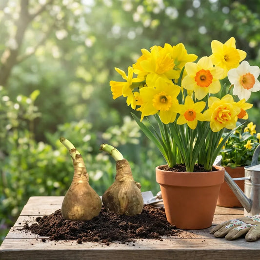 Cheerful Daffodil Flower Bulbs