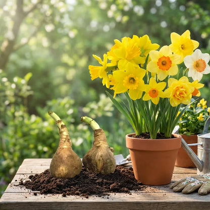 IMPORTED SEEDS Rare Double Daffodil Bulbs